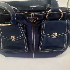 Prada over the shoulder purse